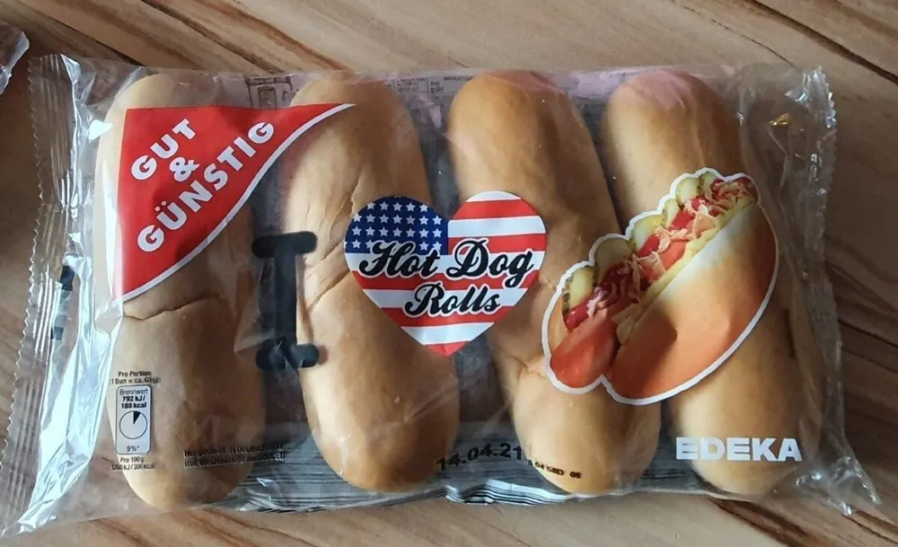 Hot dog rolls