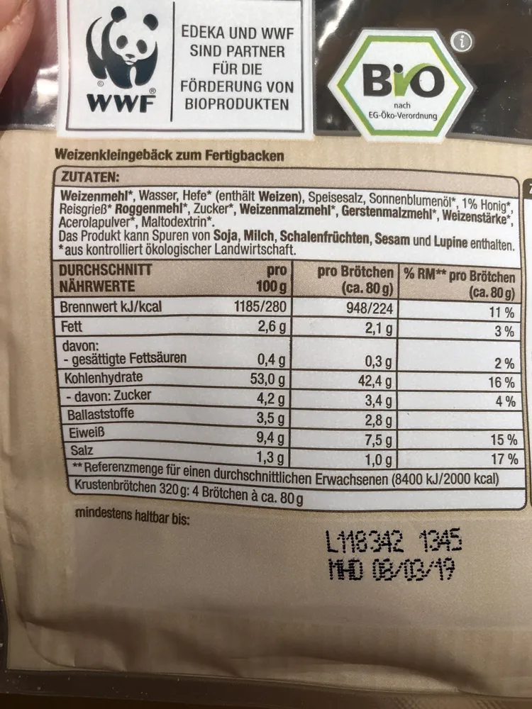 Krustenbrötchen