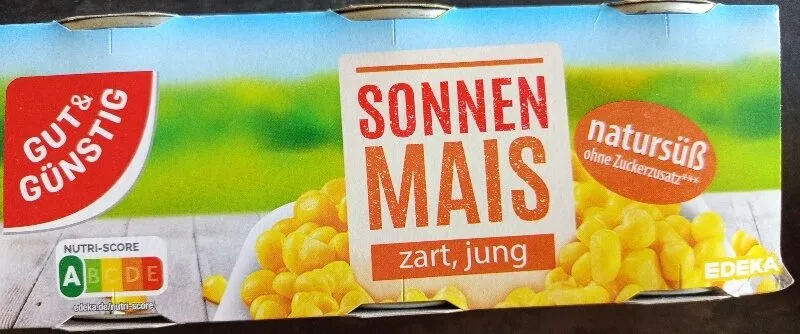 Sonnen-Mais kleine Dosen