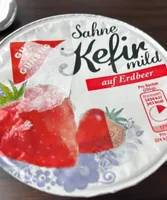 Sahne Kefir mild auf Erdbeer