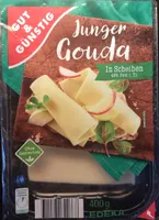 Junger Gouda In Scheiben 48% Fett i. Tr.