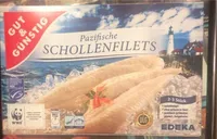 Pazifische Schollenfilets