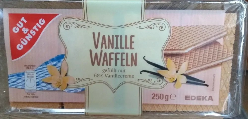 Vanille Waffeln