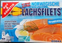 Norwegische Lachsfilets naturbelassen