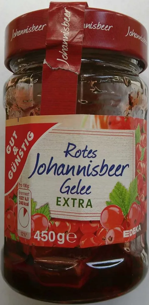 Rotes Johannisbeer Gelee Extra