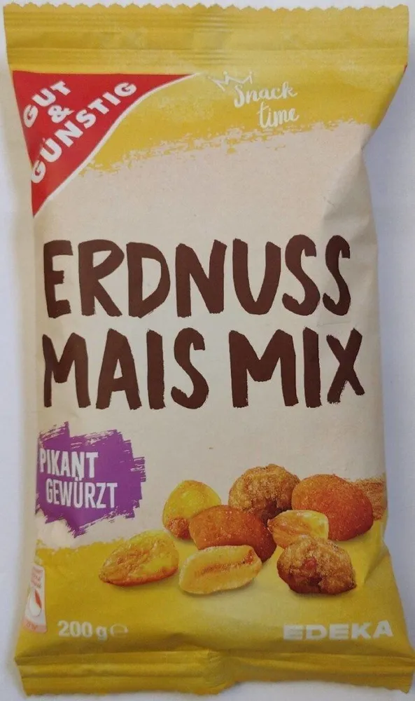 Erdnuss Mais Mix Pikant