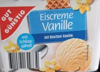 Eiscreme Vanille