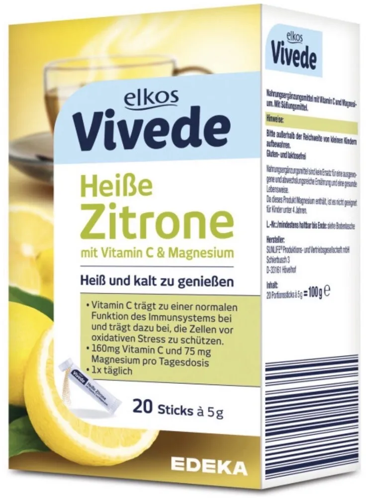 Heiße Zitrone Sticks