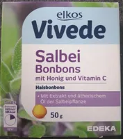 Elkos Vivede Salbei Halsbonbons