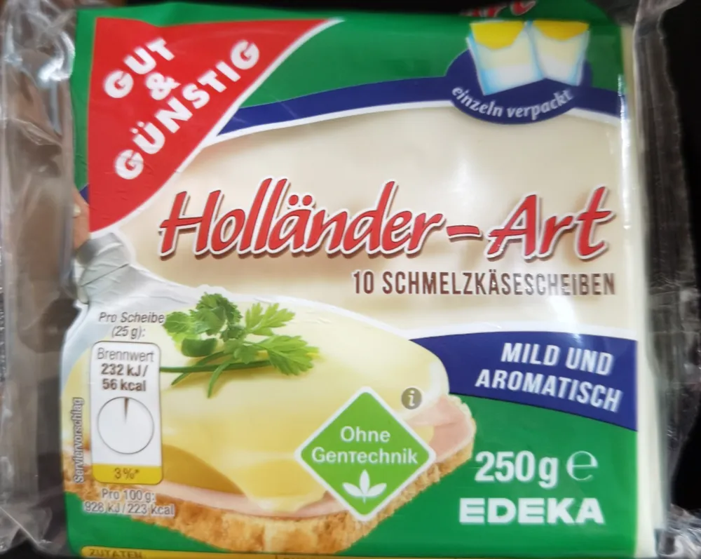 Schmelzkäse Holländer Art