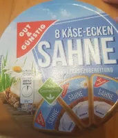 8 Käse-Ecken Sahne