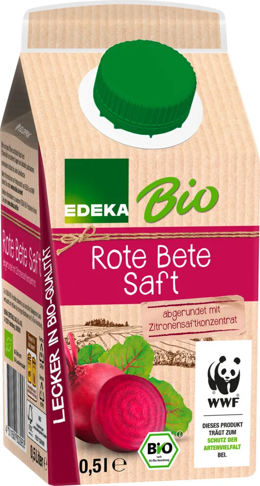 Rote Bete Saft abgerundet mit Zitroensaftkonzentrat