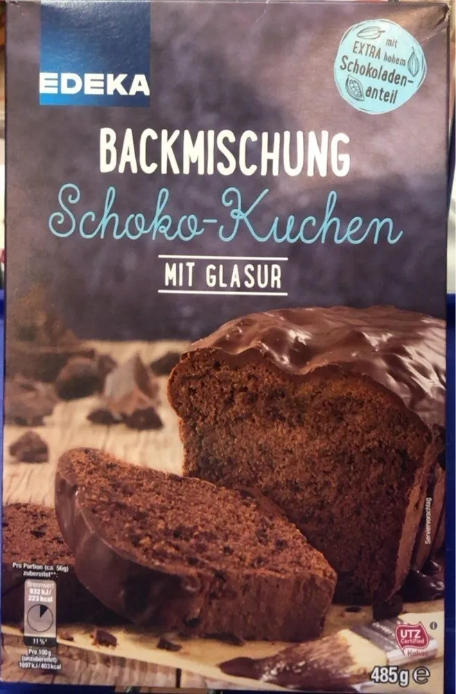 Backmischung Schoko-Kuchen