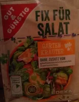 Fix für Salat Gartenkräuter