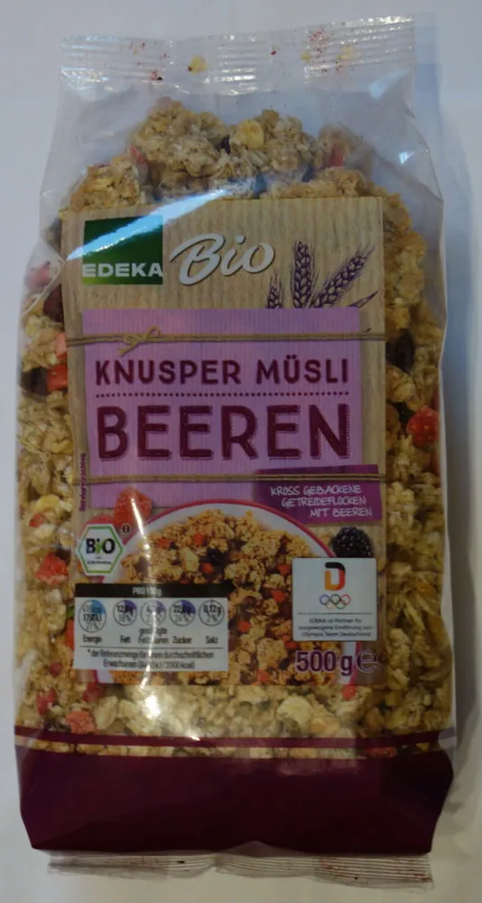 Knuspermüsli Beeren
