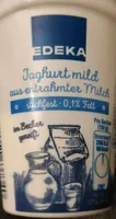 Yogurt mild aus entrahmter Milch