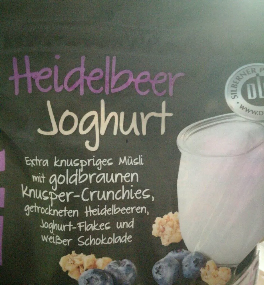 KNUSPER MUSLI Heidelbeer Joghurt