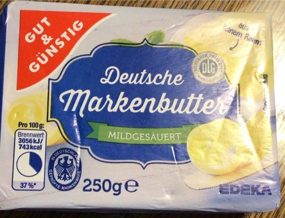 Deutsche Markenbutter