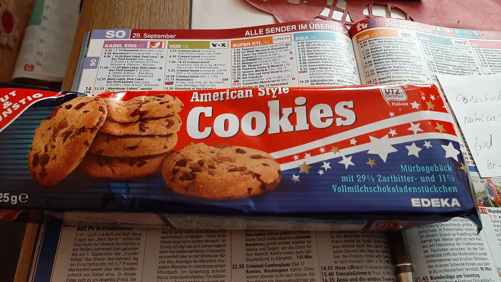 American style cookies