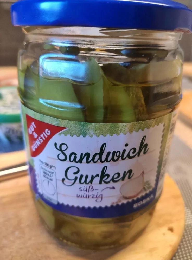 Sandwich Gurken