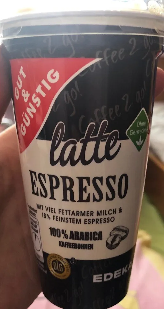 Latte expresso