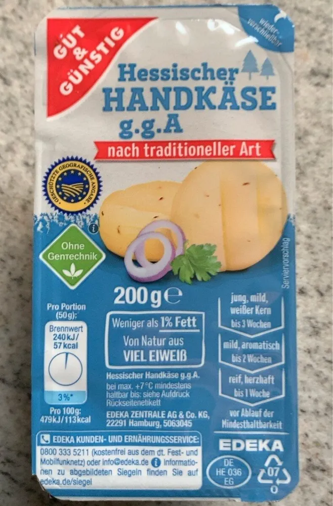 Hessischer Handkäse
