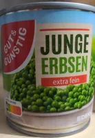Junge Erbsen