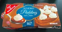 Schoko Pudding und Sahne