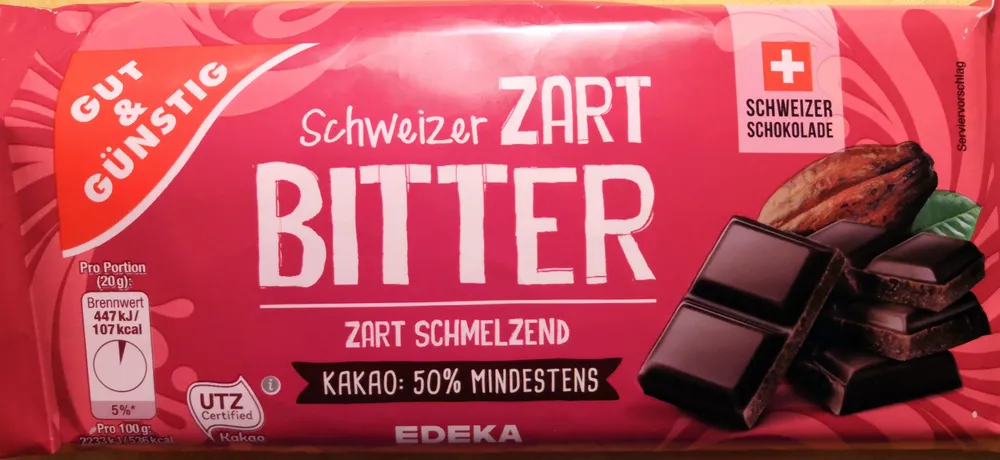 Schweizer Zart Bitter