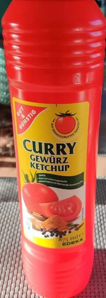 Curry Gewürz Ketchup