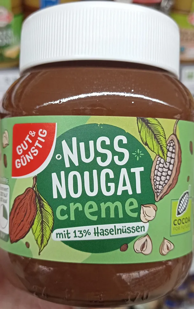 Nuss-Nougat-Creme