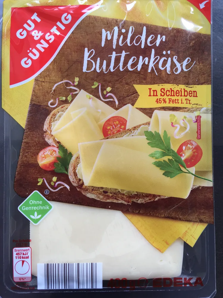 Milder Butterkäse