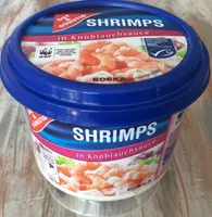 Shrimps in Knoblauchsauce