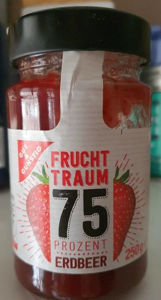 Frachtraum 75 Prozent Erdbeer