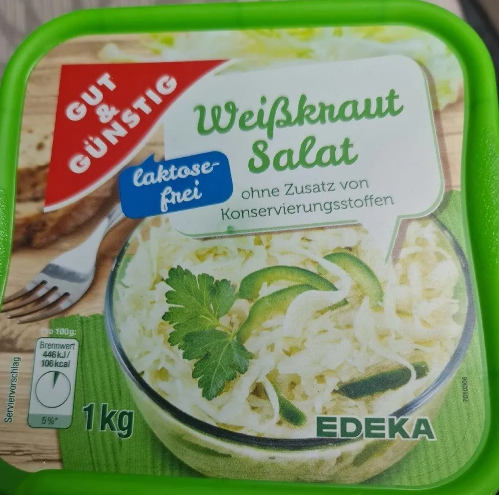 Weißkraut Salat