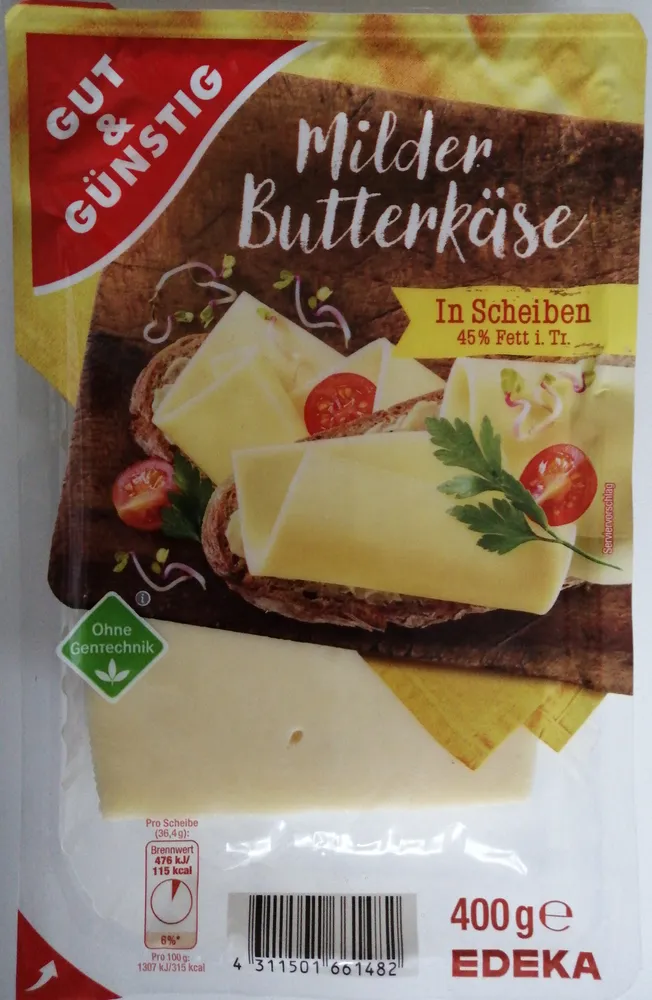 Milder Butterkäse