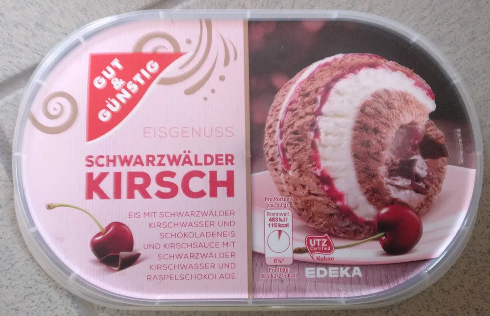 Schwarzwälder Kirsch Eis