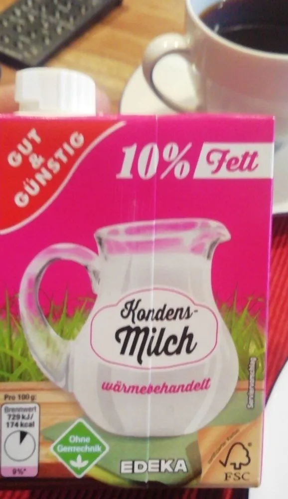 Kondensmilch