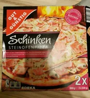 Schinken Steinofenpizza