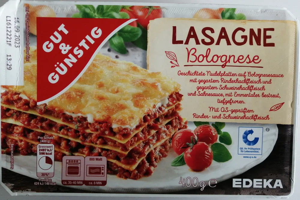 Lasagne Bolognese