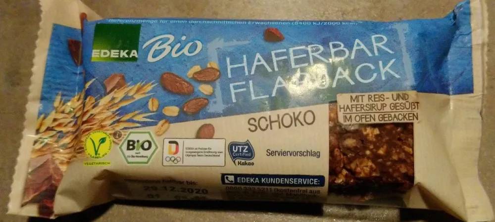 Haferbar Flapjack Schoko