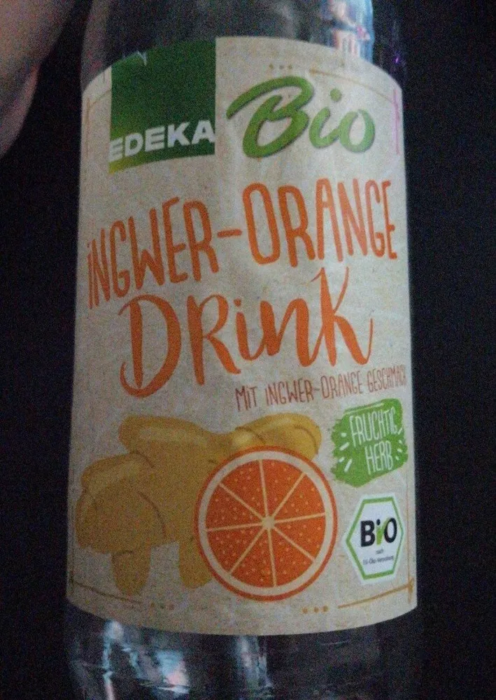 Bio Ingwer-Orange Drink
