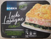 Lachs Lasagne mit Blattspinat