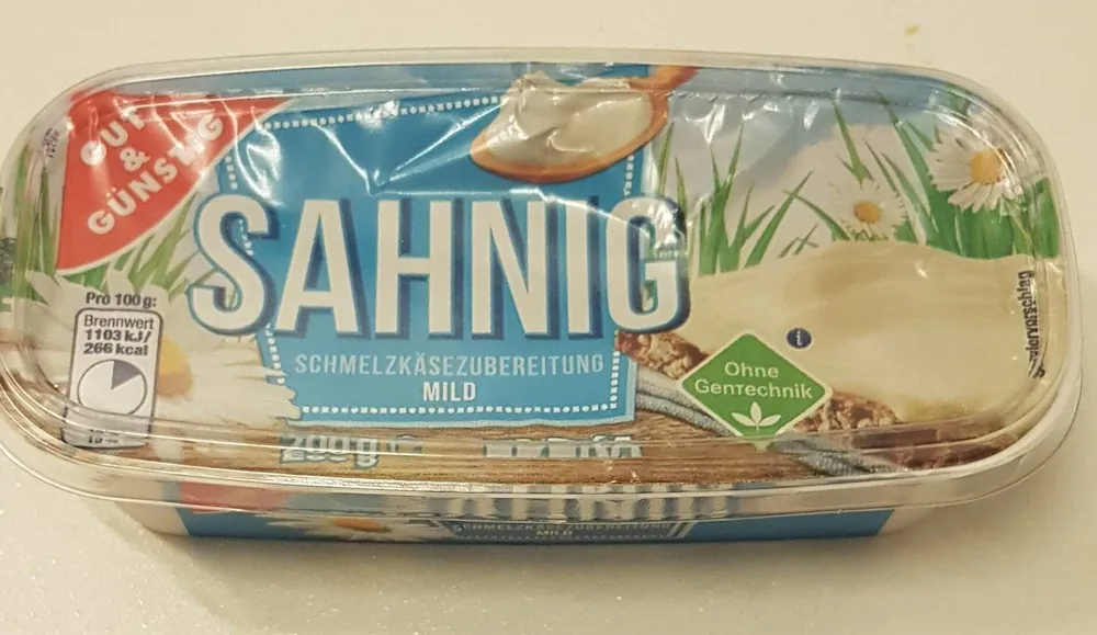Sahnig Schmelzkäse Mild