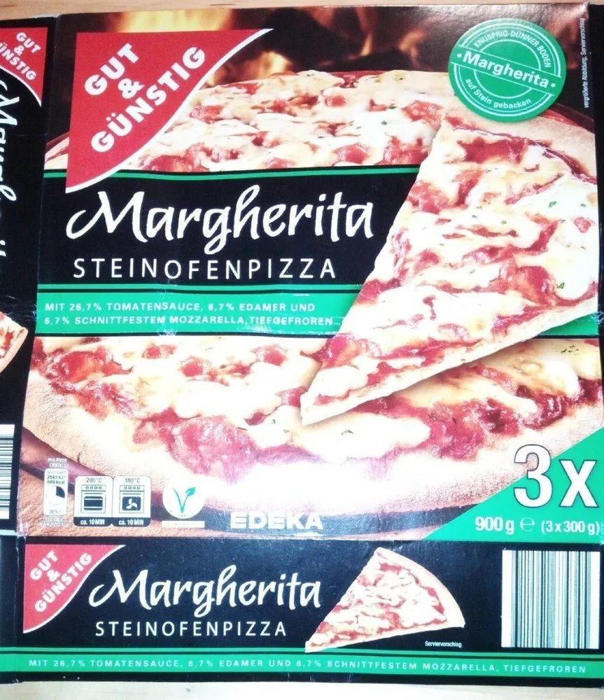 Margherita Steinofenpizza