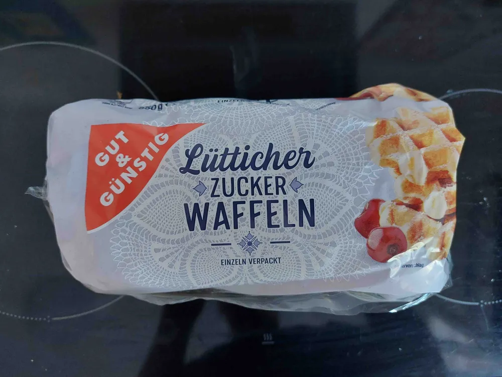 Lütticher Zucker Waffeln