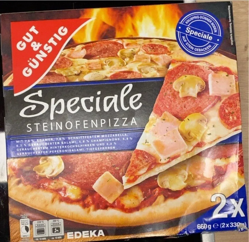 Speciale Steinofenpizza