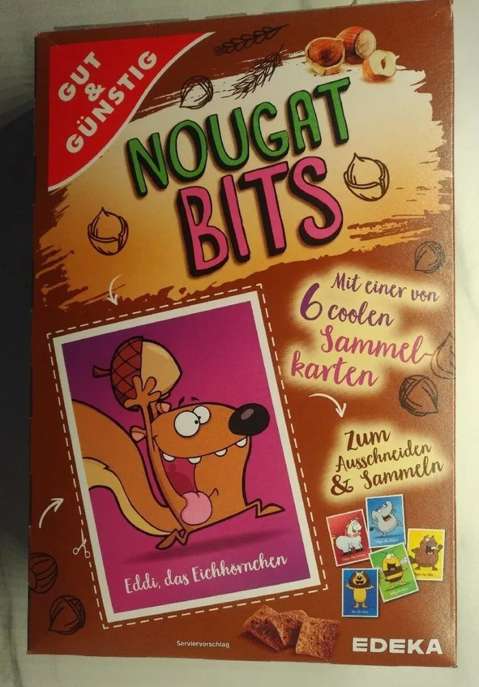 Nougat bits
