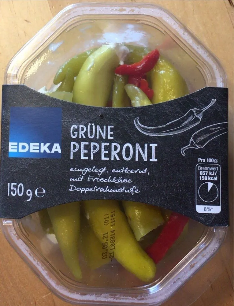 Grüne Peperoni