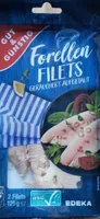 Forellen-Filets geräuchert aufgetaut